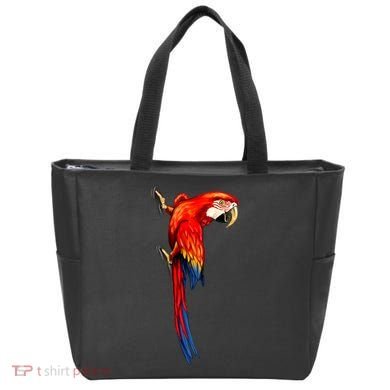 Parrot On Wall Tote Bag