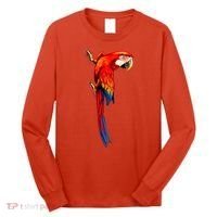 Parrot On Wall Long Sleeve Shirt thumb 0