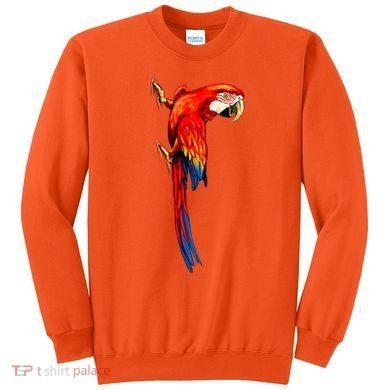 Parrot On Wall Sweatshirt