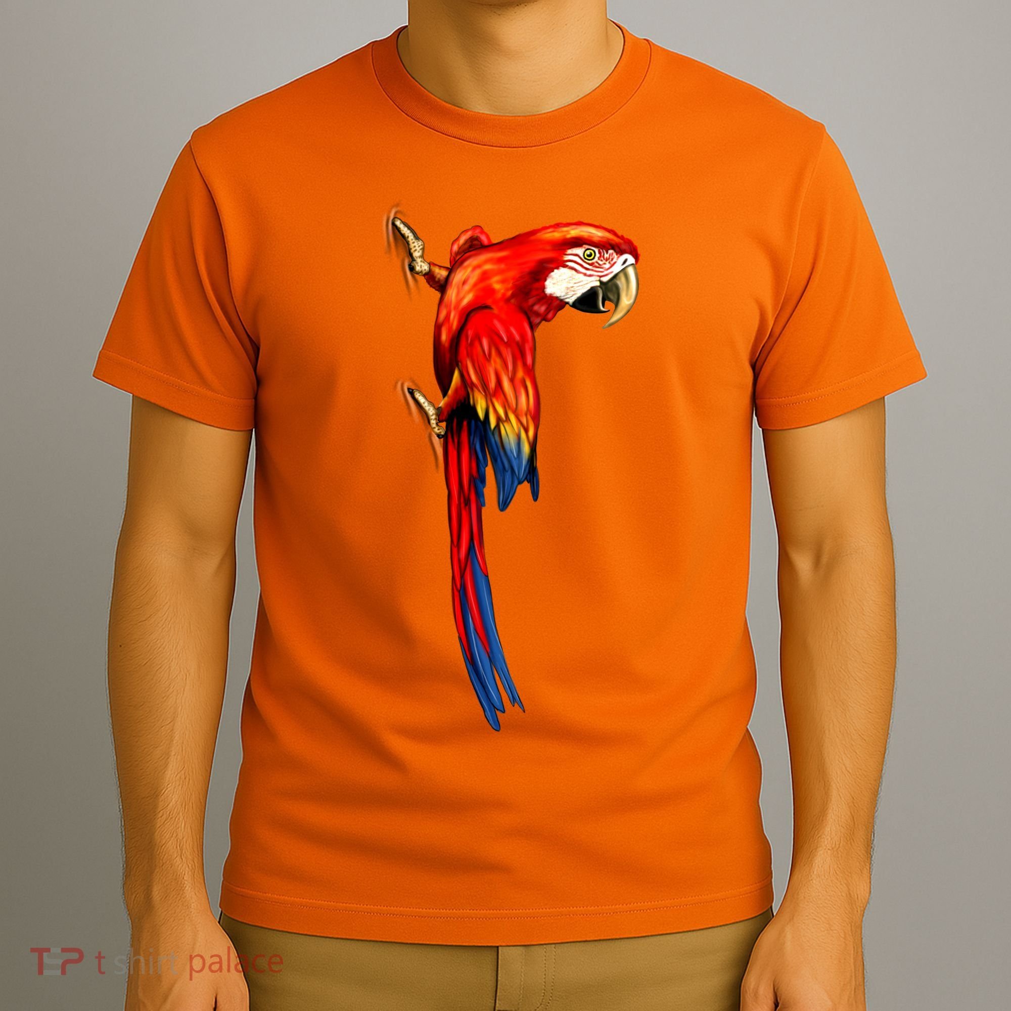 Parrot On Wall T-Shirt
