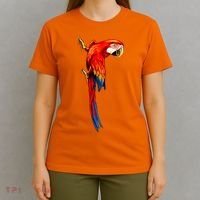 Parrot On Wall T-Shirt thumb 4