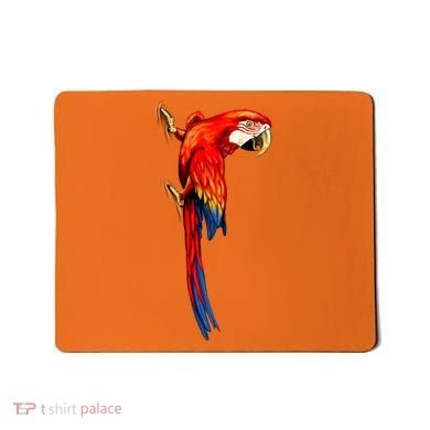 Parrot On Wall Mousepad