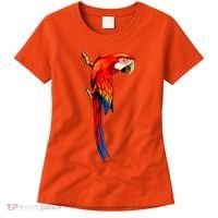 Parrot On Wall Women's T-Shirt thumb 0