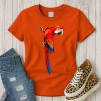 Parrot On Wall Women's T-Shirt thumb 3