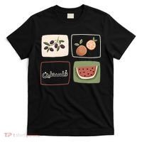 Palestine Olives Watermelon Orange Falasteen Palestinian T-Shirt thumb 0