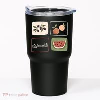 Palestine Olives Watermelon Orange Falasteen Palestinian Tumbler thumb 0