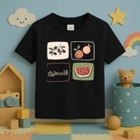 Palestine Olives Watermelon Orange Falasteen Palestinian Toddler T-Shirt thumb 3