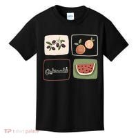 Palestine Olives Watermelon Orange Falasteen Palestinian Kids T-Shirt thumb 0