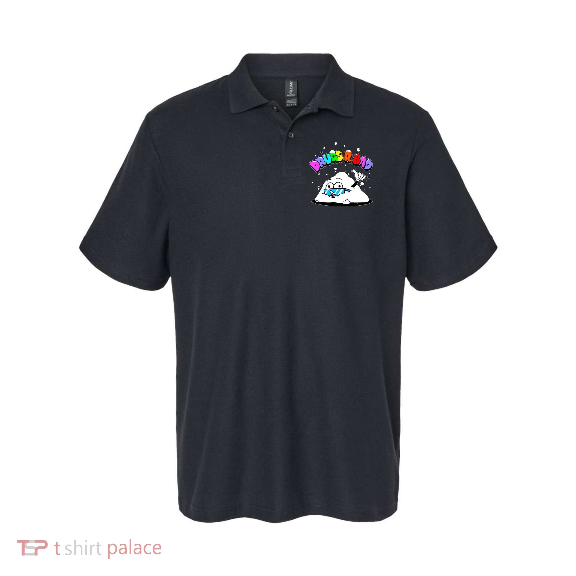 Powder Aint Cool Drugs Are Bad Polo
