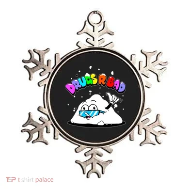 Powder Aint Cool Drugs Are Bad Ornament