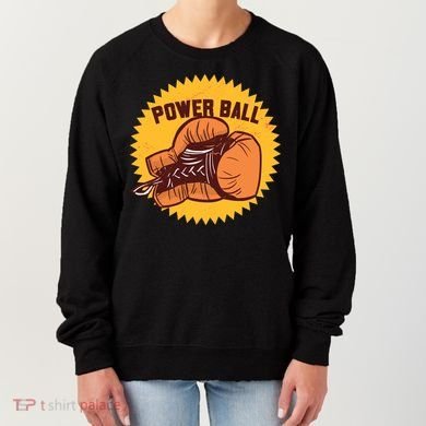 Power Ball Boxing Glove Women's Sweatshirt