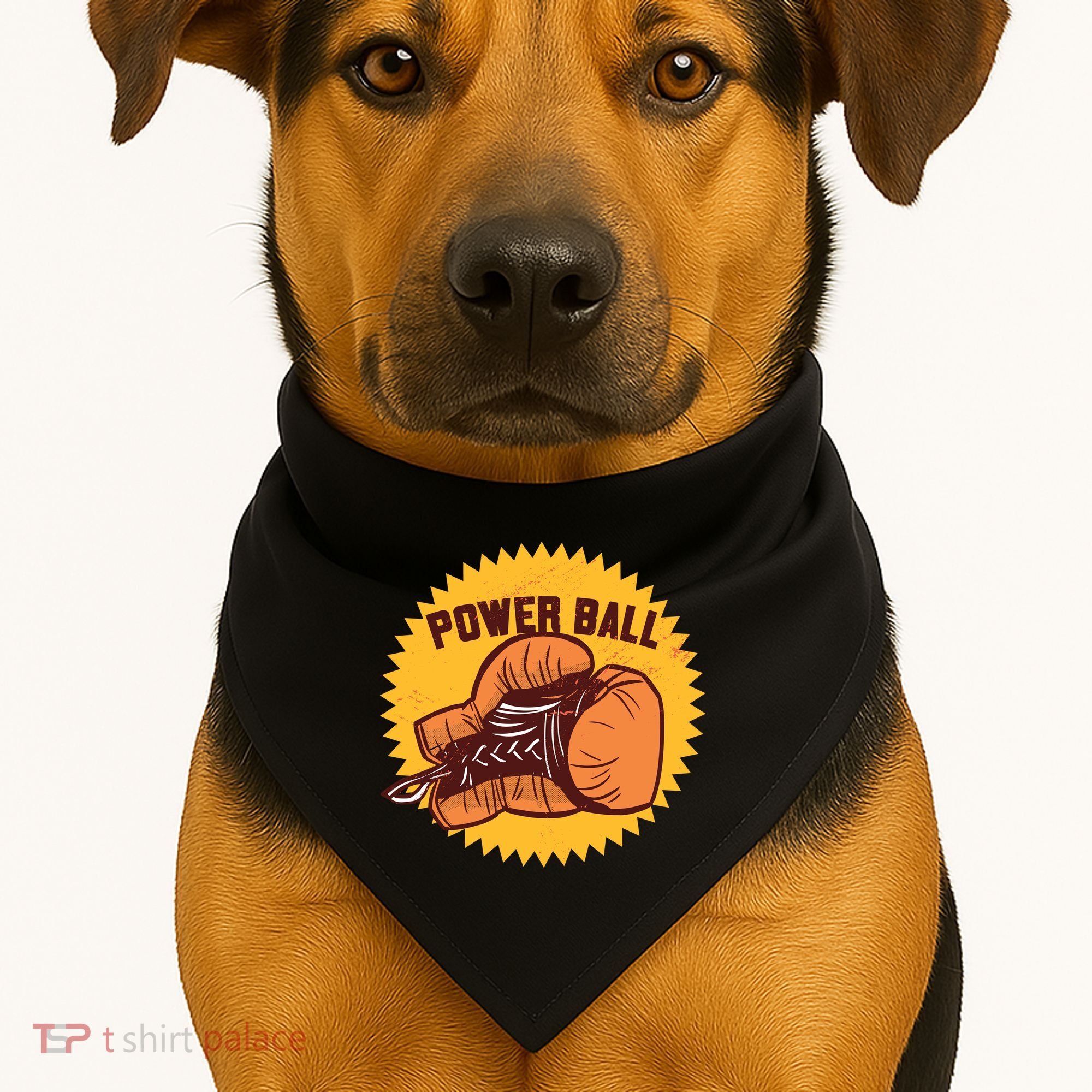 Power Ball Boxing Glove USA-Made Doggie Bandana