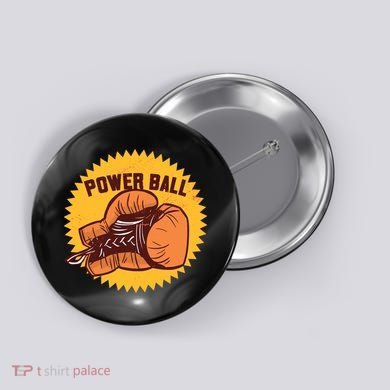 Power Ball Boxing Glove Button