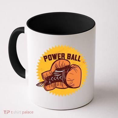 Power Ball Boxing Glove Coffee Mug