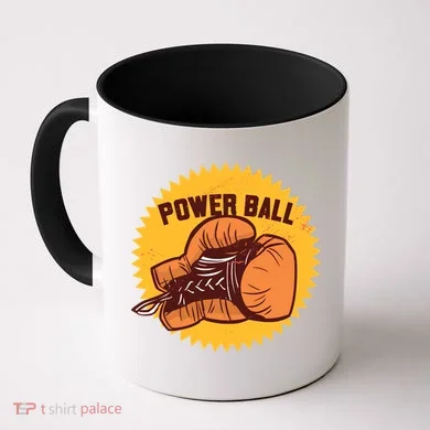 Power Ball Boxing Glove Coffee Mug