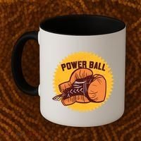 Power Ball Boxing Glove Coffee Mug thumb 2