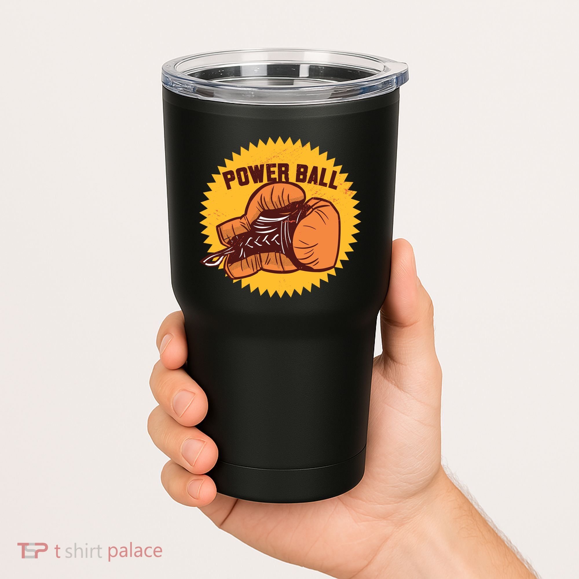 Power Ball Boxing Glove Tumbler