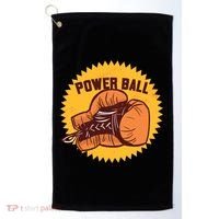 Power Ball Boxing Glove Golf Towel thumb 0