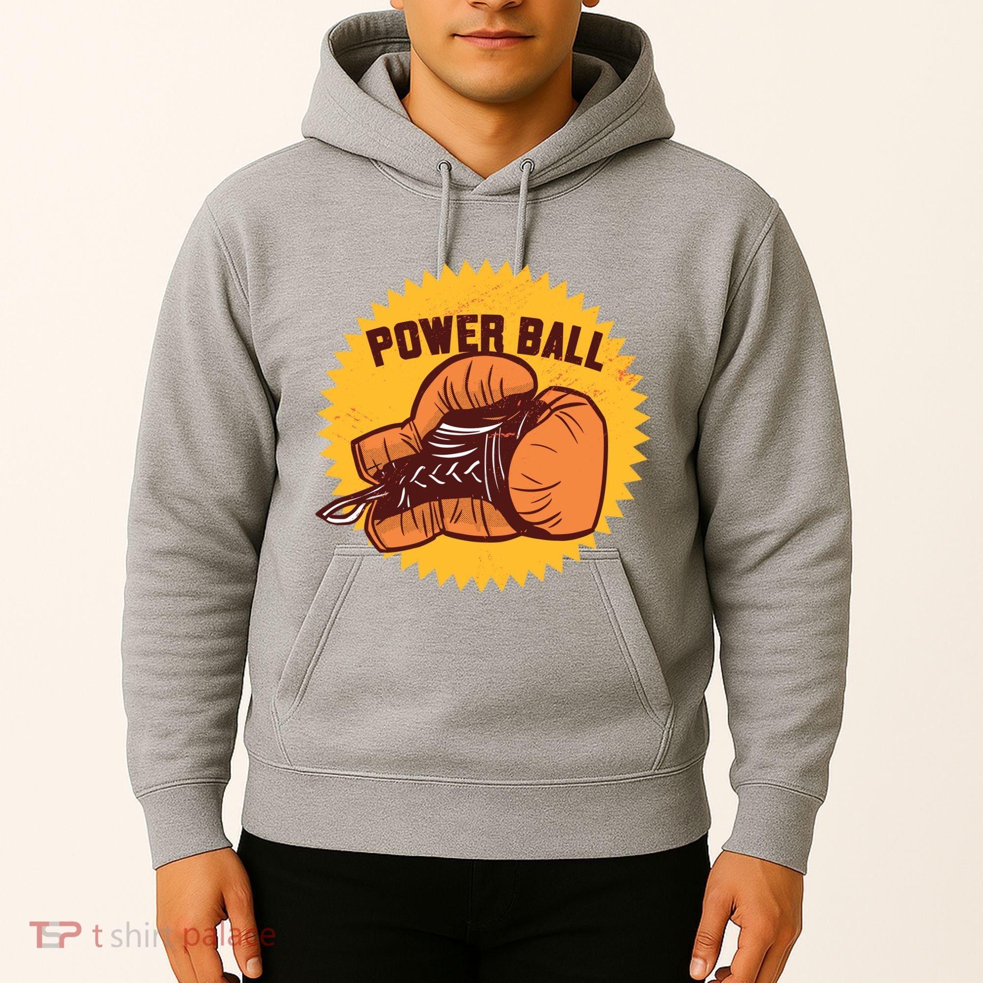 Power Ball Boxing Glove Hoodie