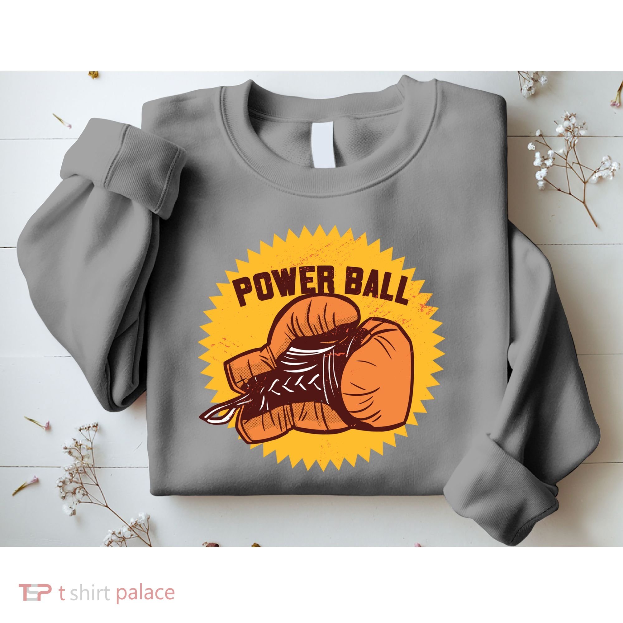 Power Ball Boxing Glove Sweatshirt