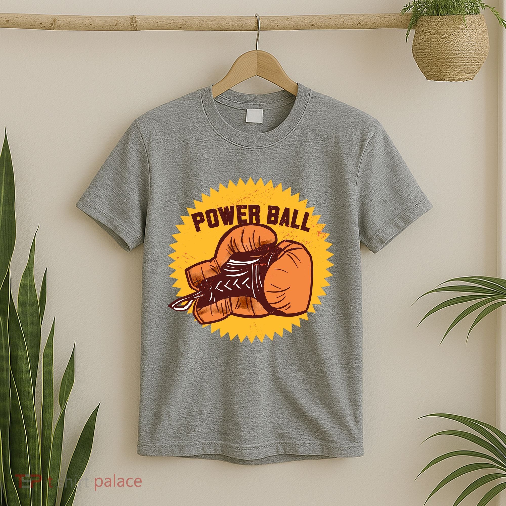 Power Ball Boxing Glove T-Shirt
