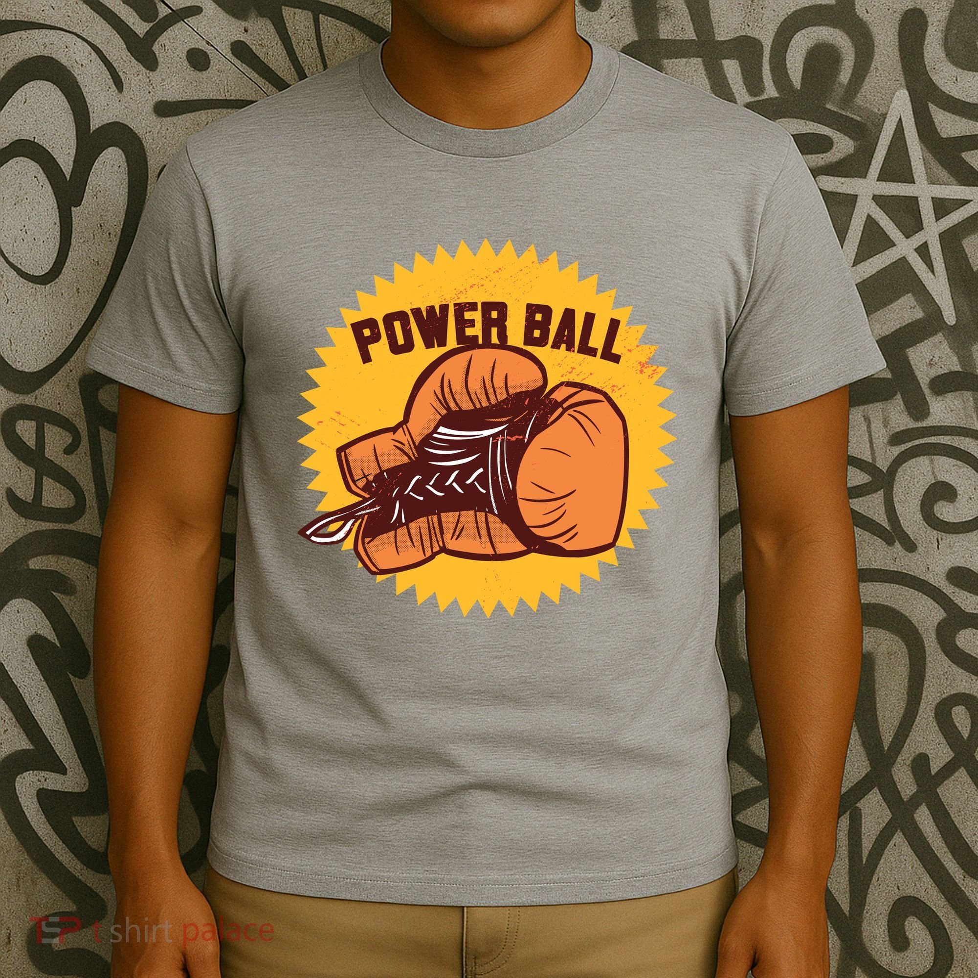 Power Ball Boxing Glove T-Shirt