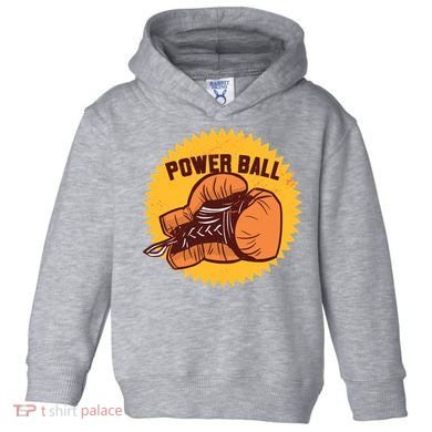 Power Ball Boxing Glove Toddler Hoodie