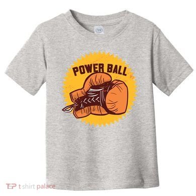 Power Ball Boxing Glove Toddler T-Shirt