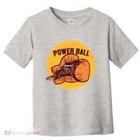 Power Ball Boxing Glove Toddler T-Shirt thumb 0