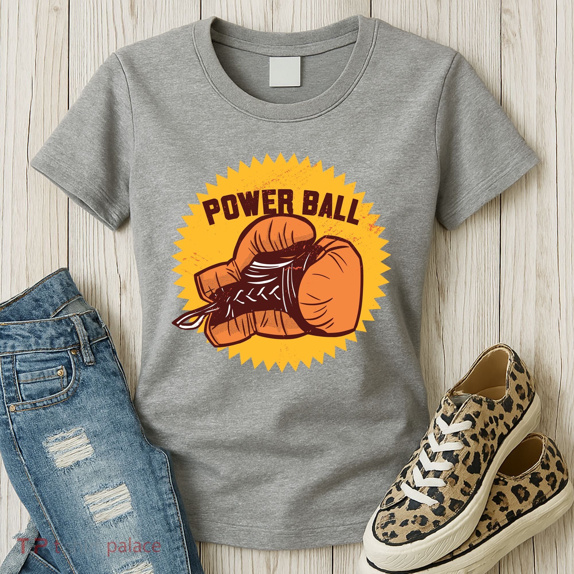 Power Ball Boxing Glove Women's T-Shirt
