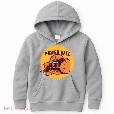 Power Ball Boxing Glove Kids Hoodie