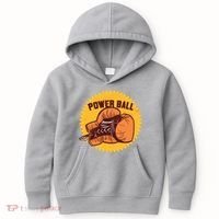 Power Ball Boxing Glove Kids Hoodie thumb 0