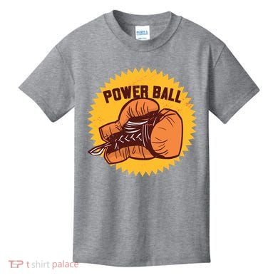Power Ball Boxing Glove Kids T-Shirt