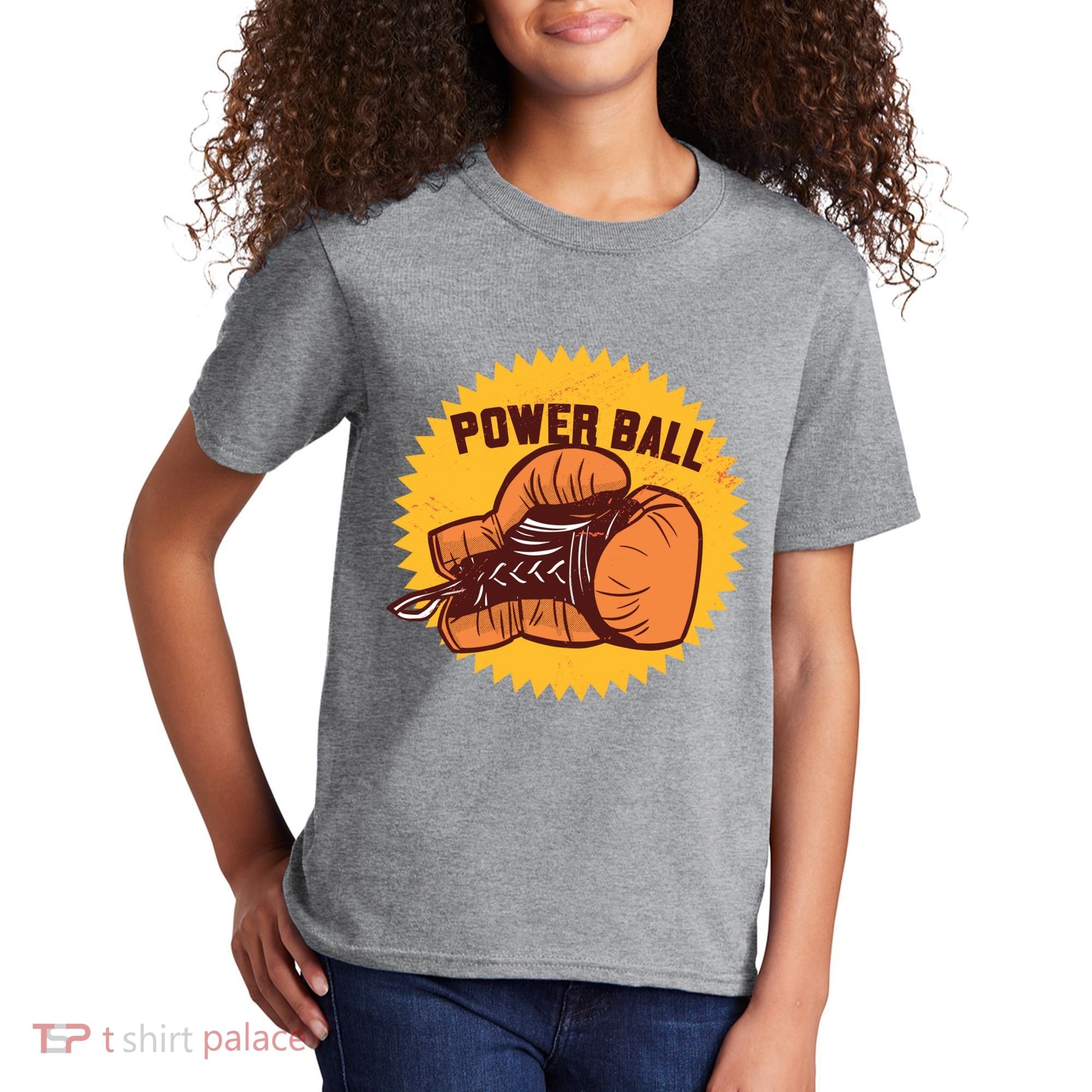 Power Ball Boxing Glove Kids T-Shirt