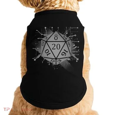 Power D20 Graphic Doggie Tank