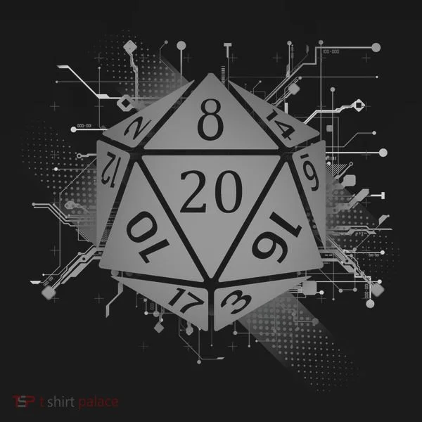 Power D20 Graphic Doggie Tank