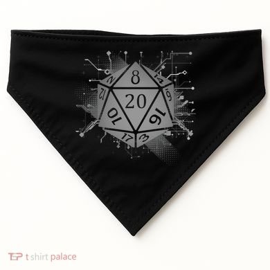 Power D20 Graphic USA-Made Doggie Bandana