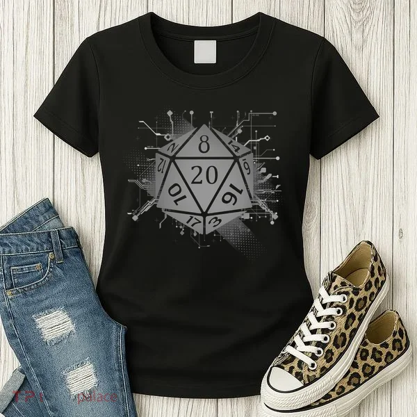 Power D20 Graphic Women's T-Shirt
