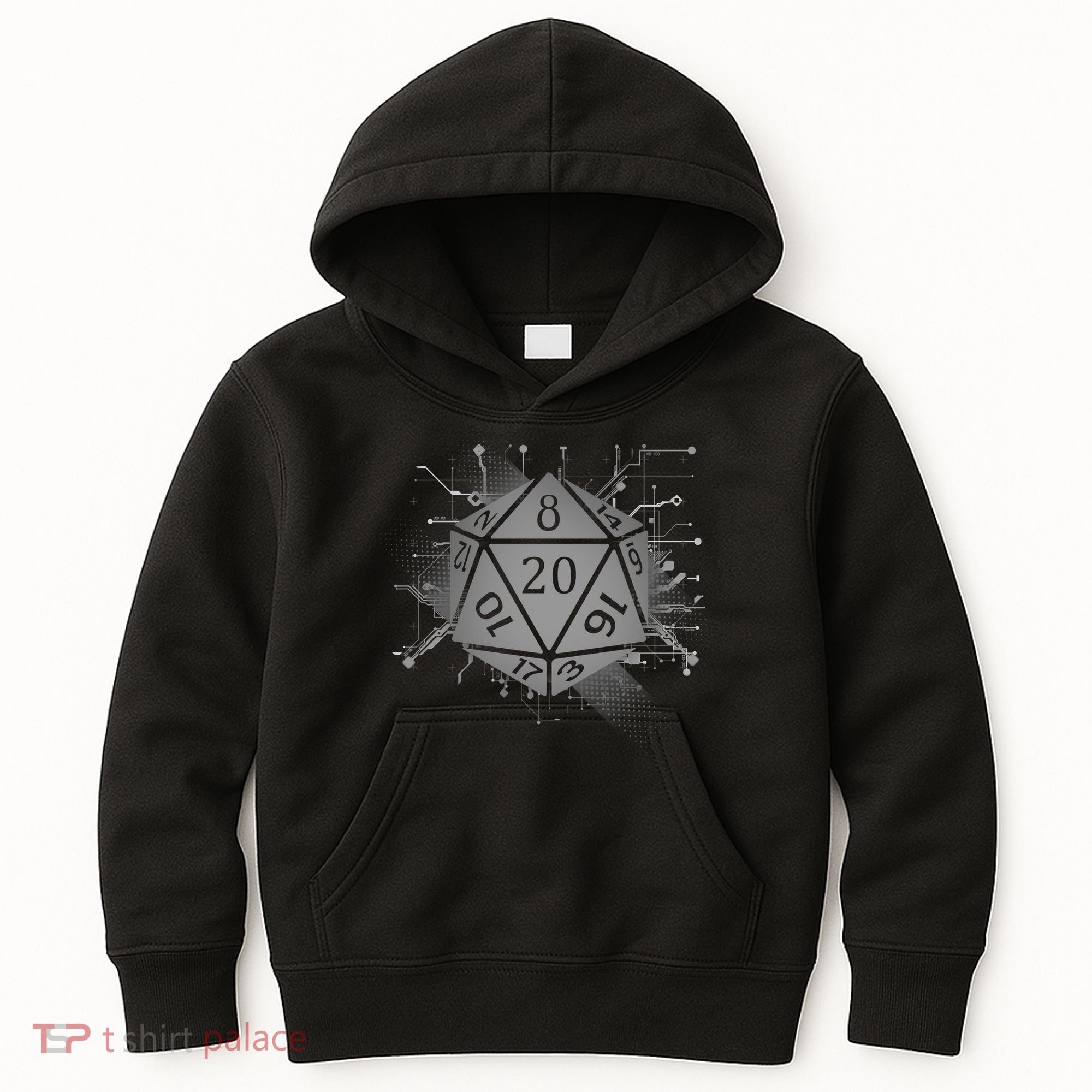Power D20 Graphic Kids Hoodie