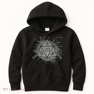 Power D20 Graphic Kids Hoodie