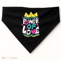 Power Of Love USA-Made Doggie Bandana thumb 0