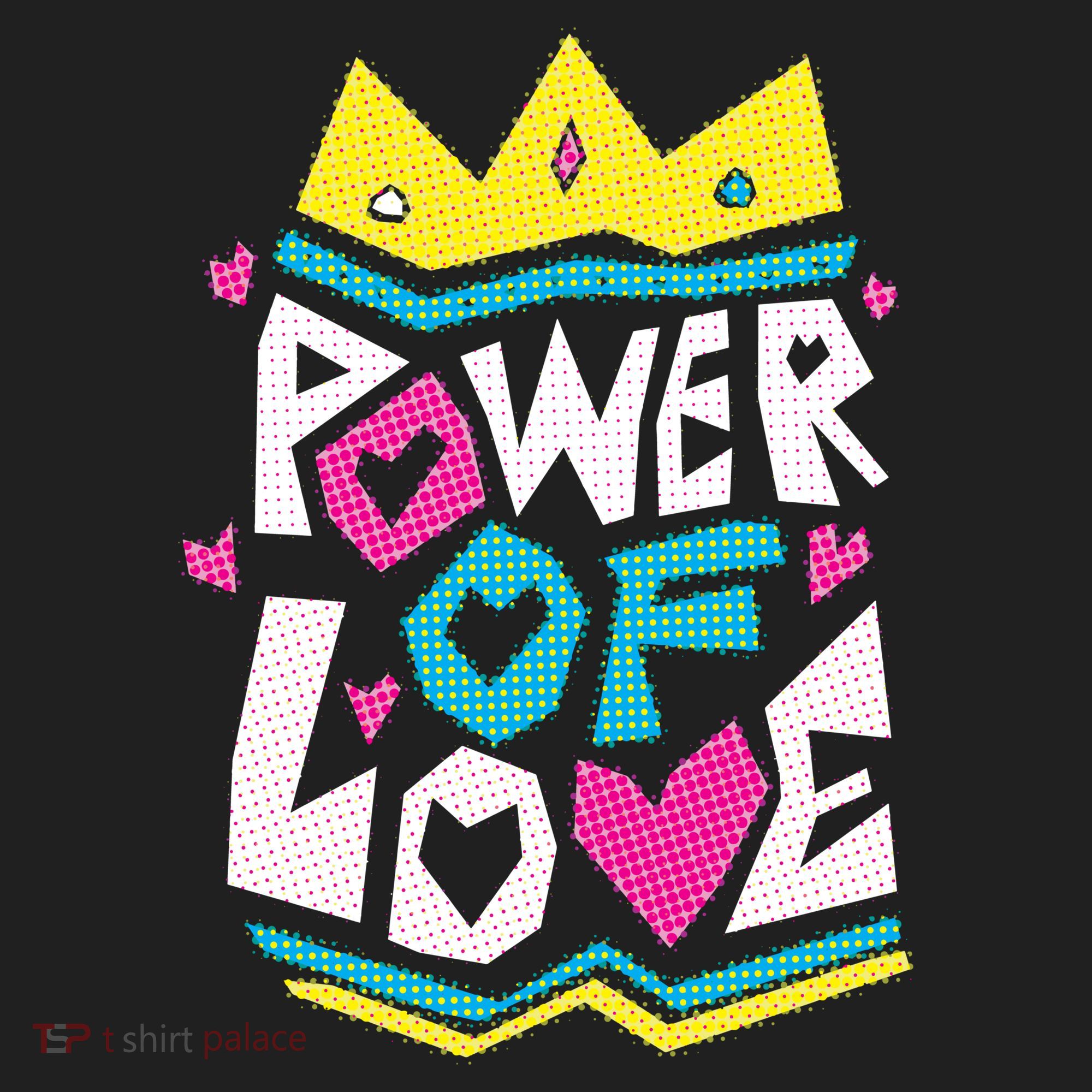 Power Of Love Golf Towel