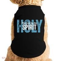Powered By The Holy Spirit Doggie Tank thumb 0