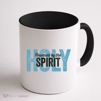Powered By The Holy Spirit Coffee Mug thumb 1