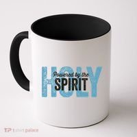 Powered By The Holy Spirit Coffee Mug thumb 0