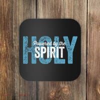 Powered By The Holy Spirit Coaster thumb 0