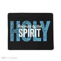 Powered By The Holy Spirit Mousepad thumb 0