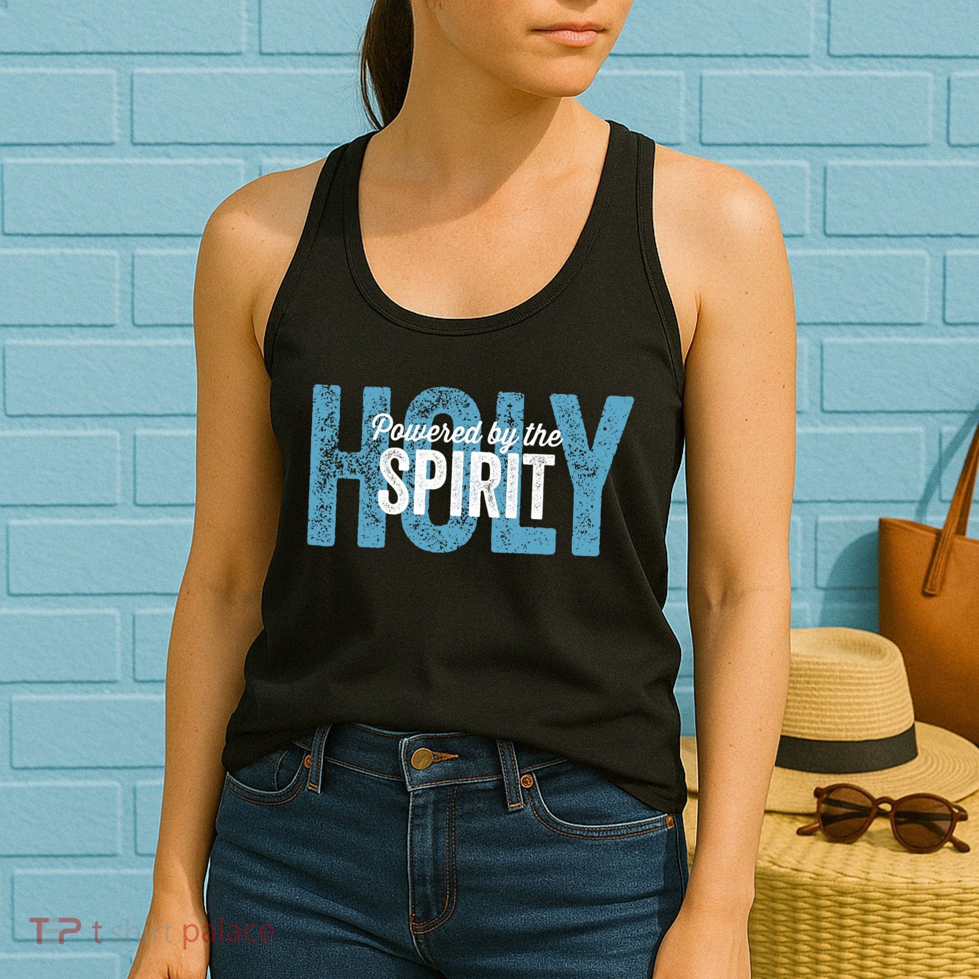 Powered By The Holy Spirit Women's Tank Top