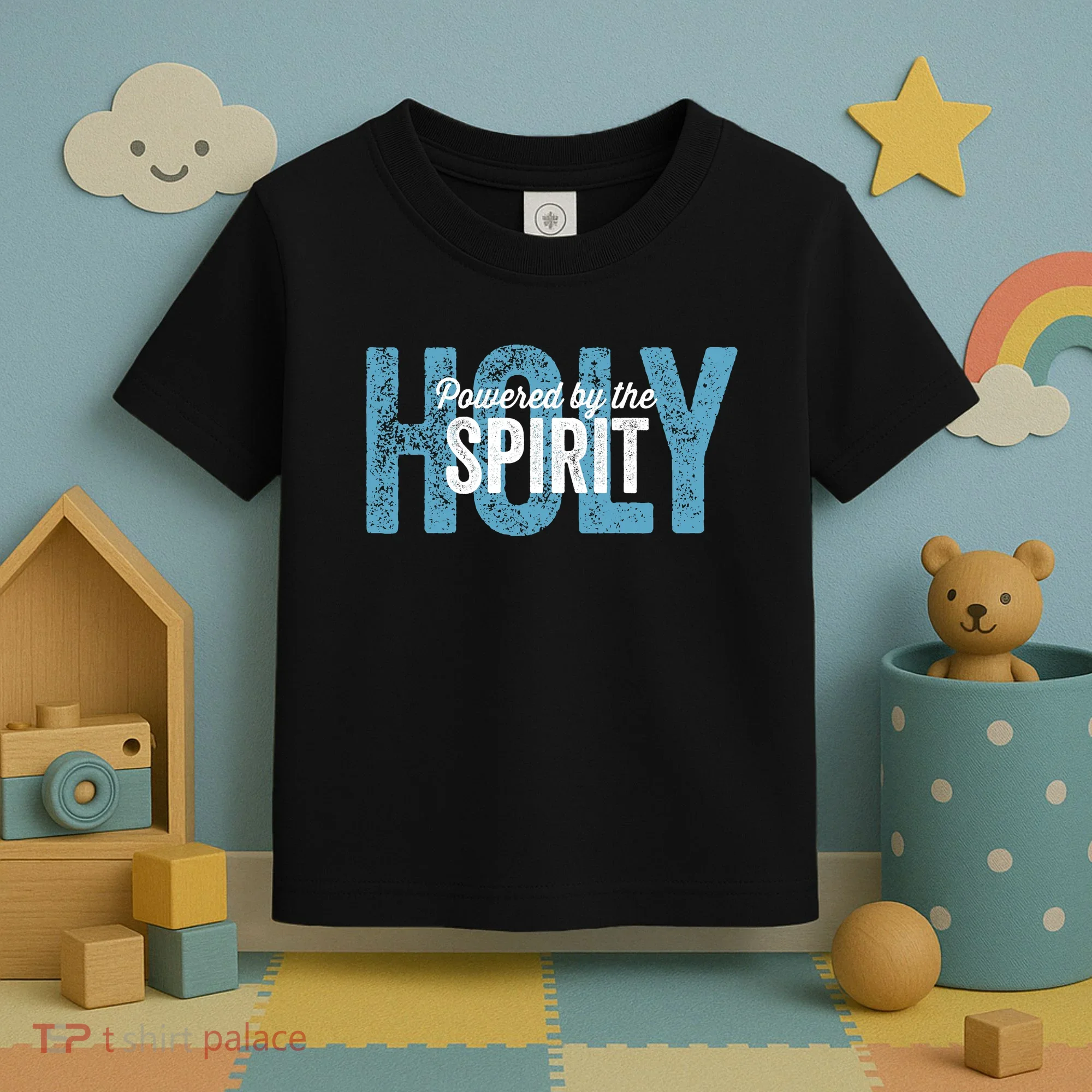 Powered By The Holy Spirit Toddler T-Shirt
