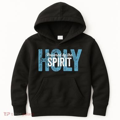 Powered By The Holy Spirit Kids Hoodie
